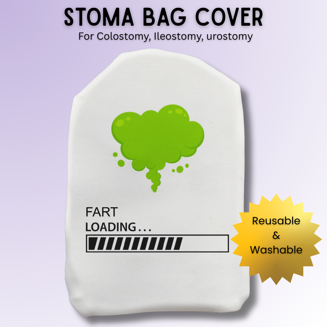 Fart Loading Stoma Bag Cover