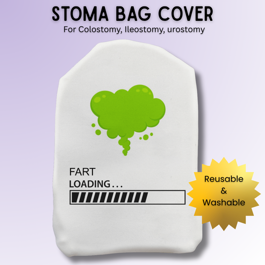 Fart Loading Stoma Bag Cover