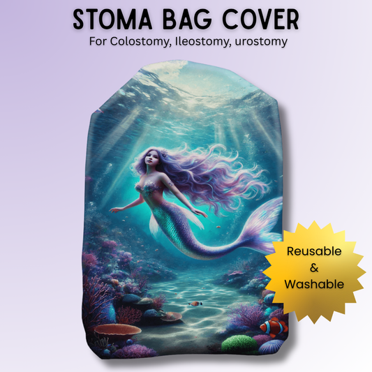 Serena The Shimmering Mermaid Stoma Bag Cover