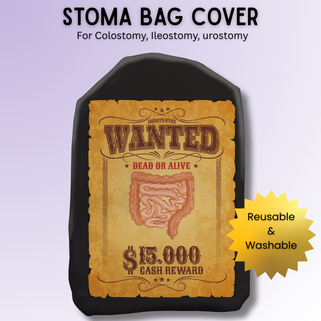 Wanted Dead Or Alive Stoma Bag Cover