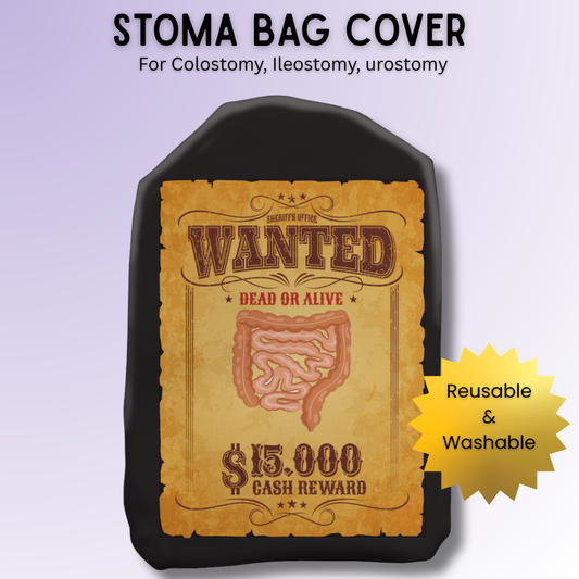 Wanted Dead Or Alive Stoma Bag Cover