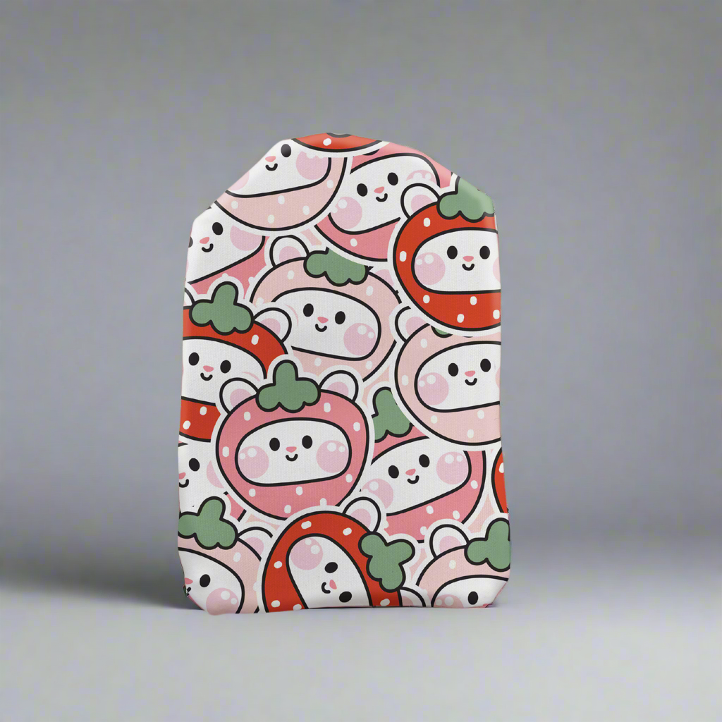 Strawberry Bunnies Stoma Bag Cover