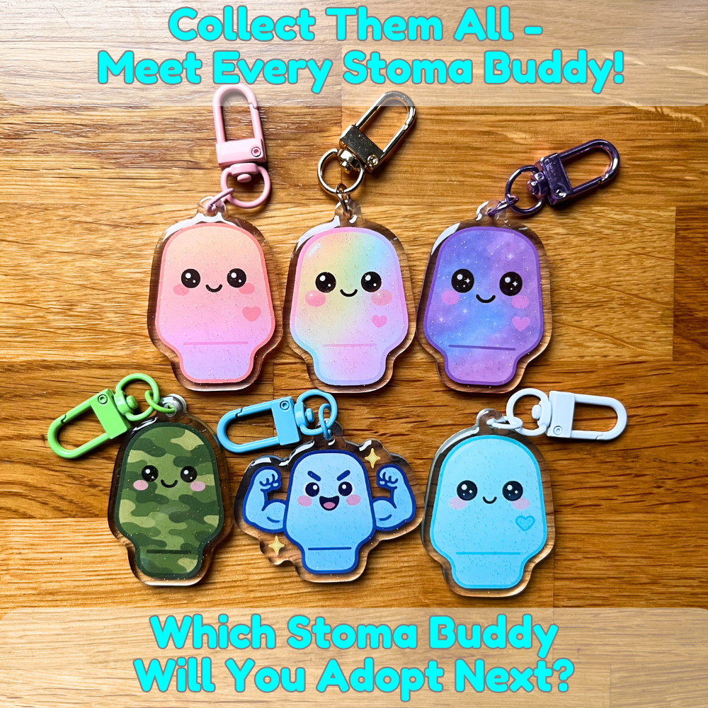 Patch – The Brave One | Stoma Buddy Keyring