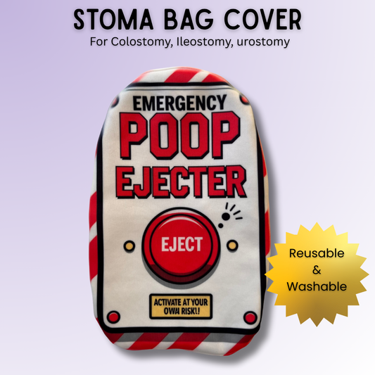 Emergency Poop Ejector Stoma Bag Cover