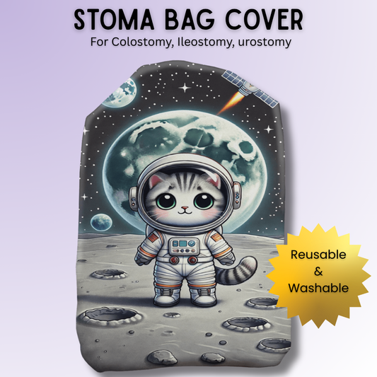 Space Kitty Stoma Bag Cover