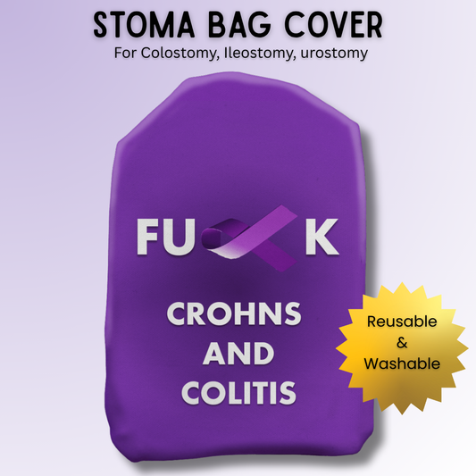 F*ck Crohns & Colitis Stoma Bag Cover