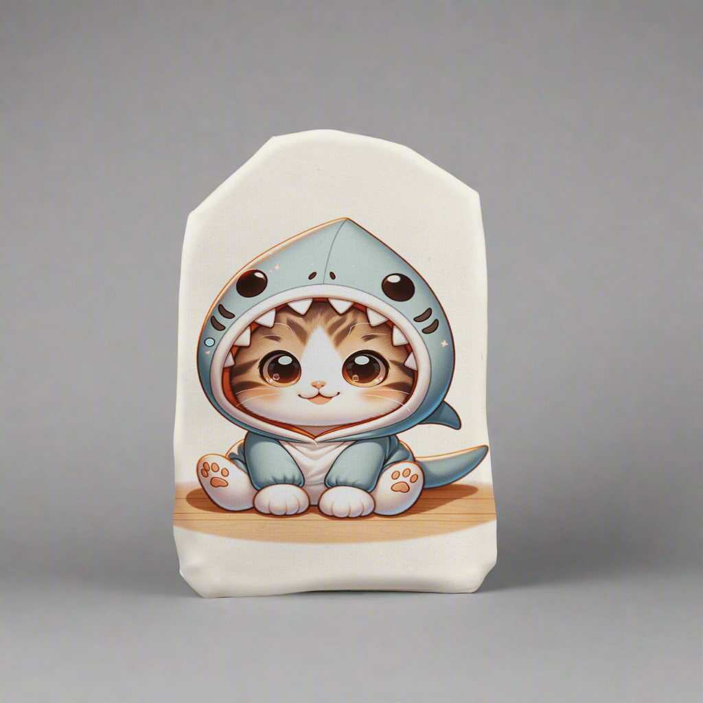 Shark Kitty Stoma Bag Cover