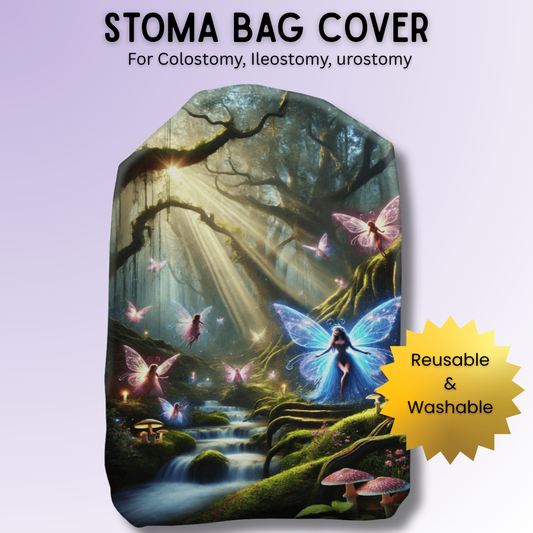 Enchanted Forest Stoma Bag Cover
