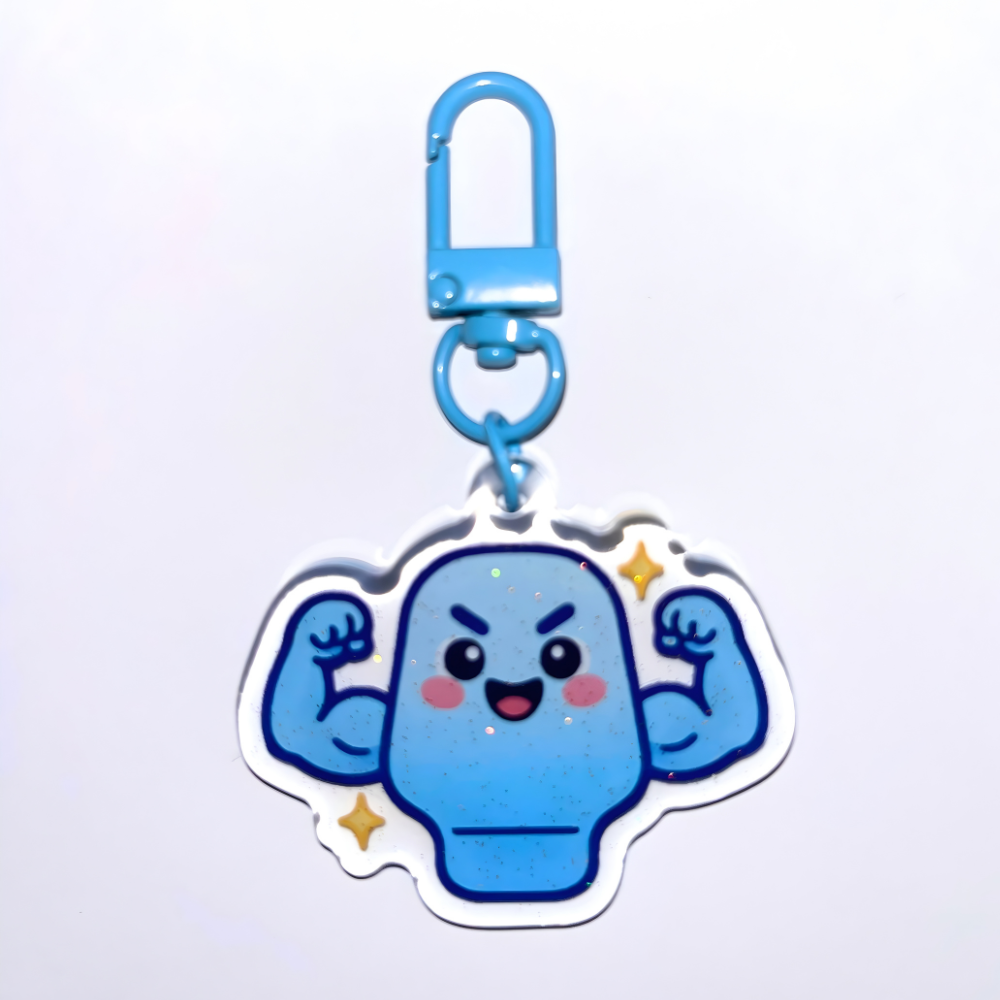 Grit – The Strong One | Stoma Buddy Keyring