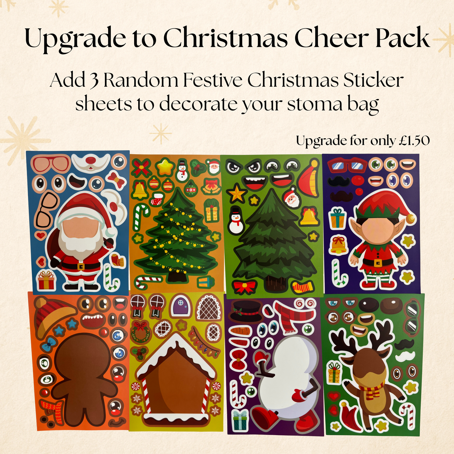 Festive Penguin Stoma Bag Cover