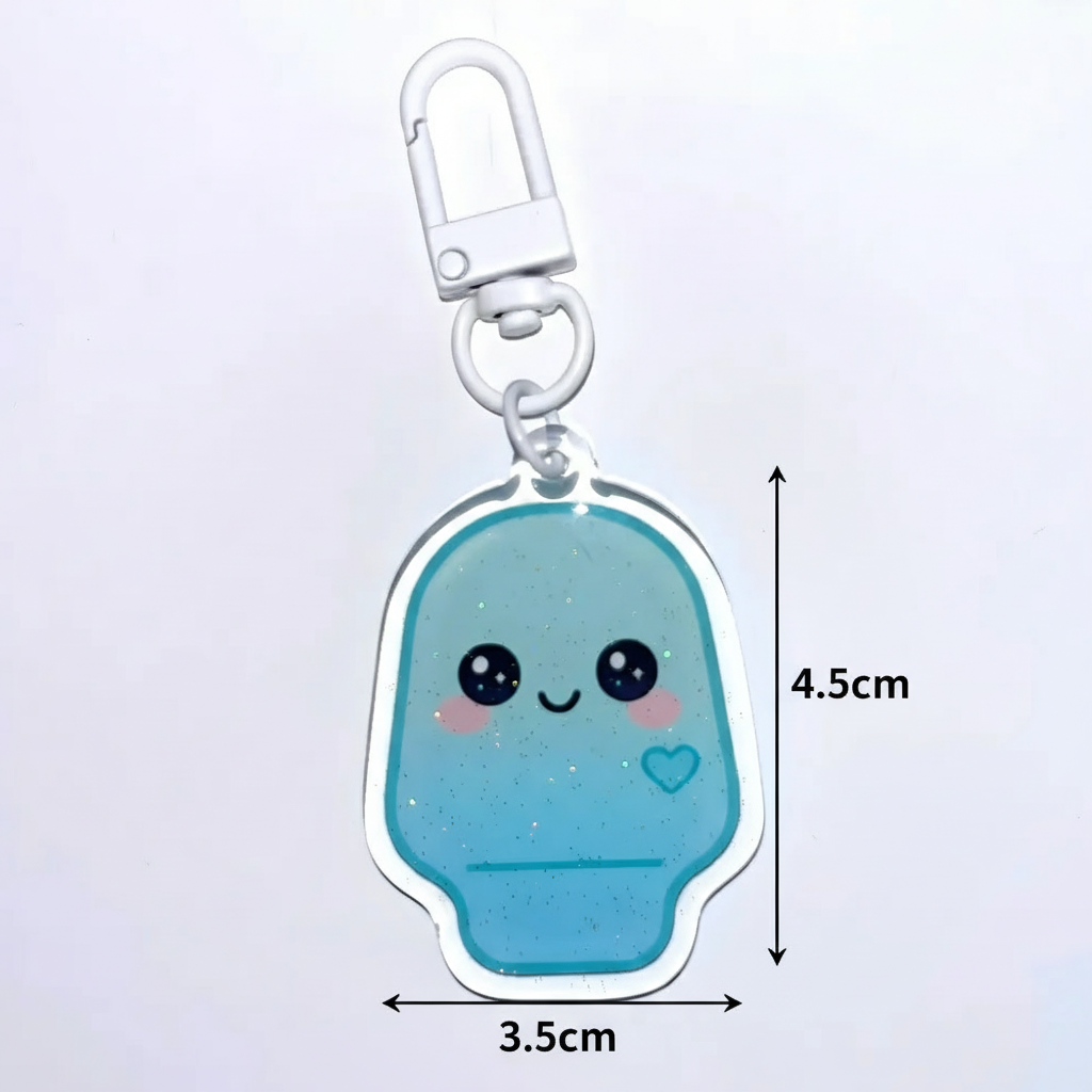 Bubbles – The Cheerful One | Stoma Buddy Keyring