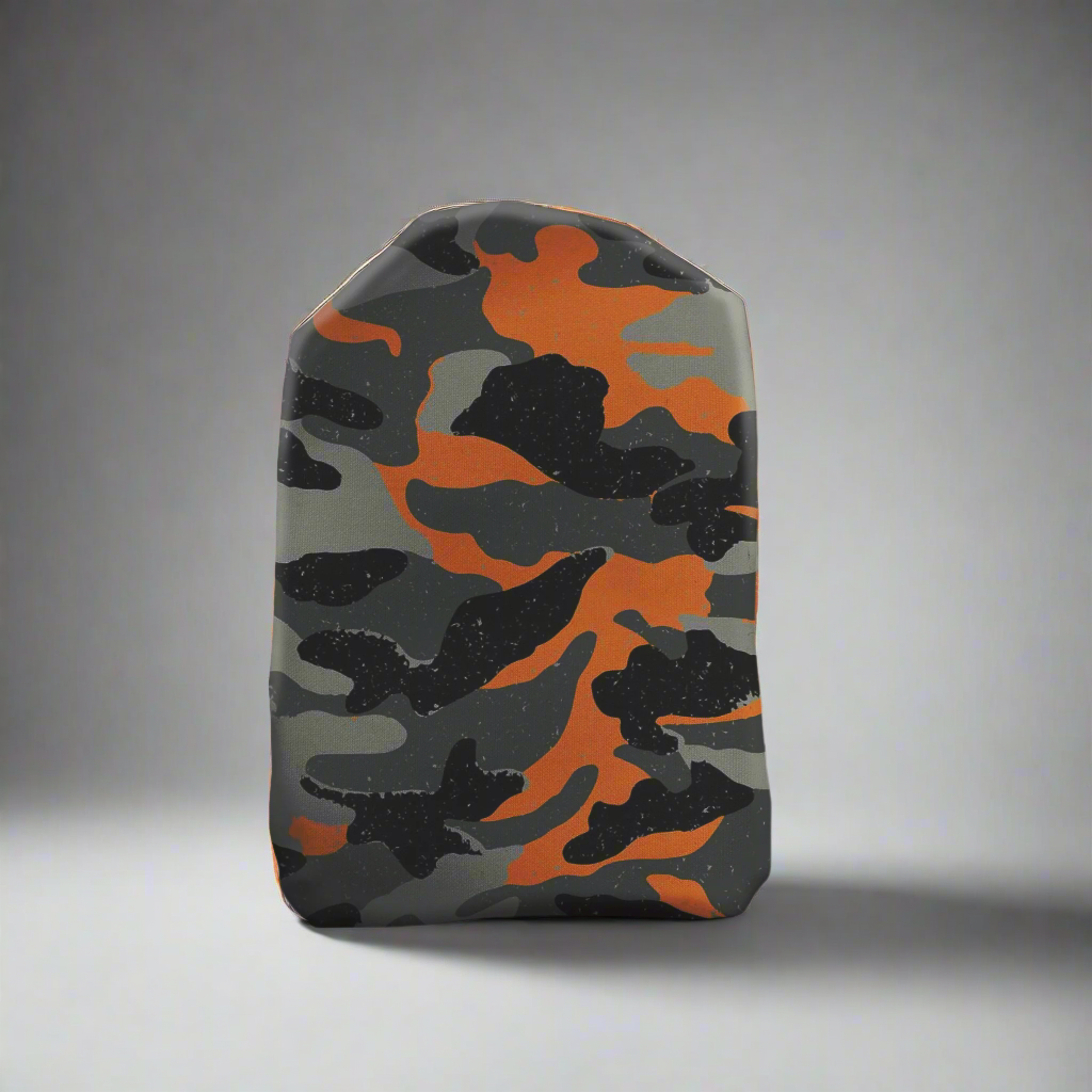 Burnt Orange Camouflage Stoma Bag Cover