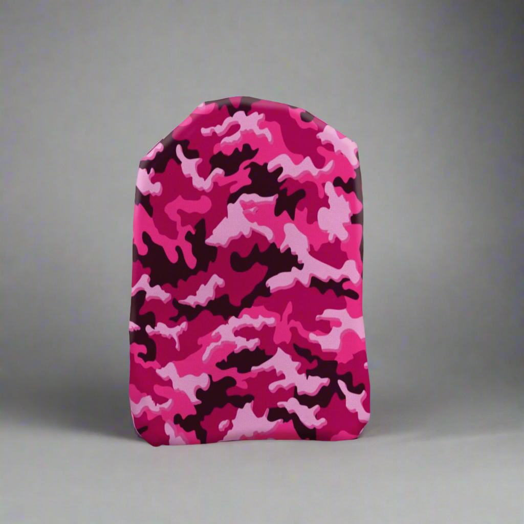 Magenta Camouflage Stoma Bag Cover