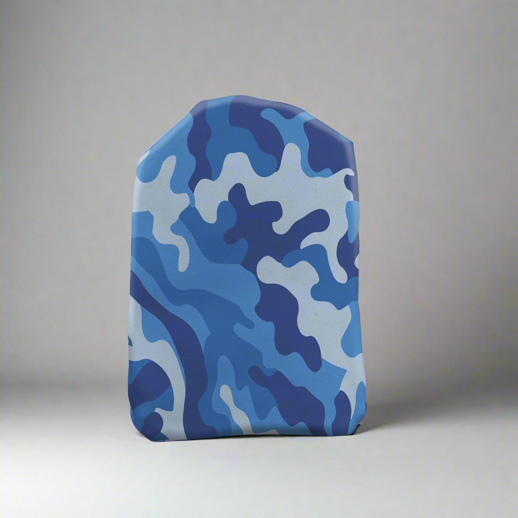 Pacific Blue Camouflage Stoma Bag Cover